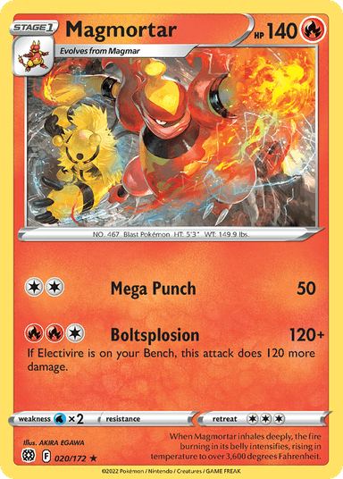 Magmortar, Brilliant Stars 20