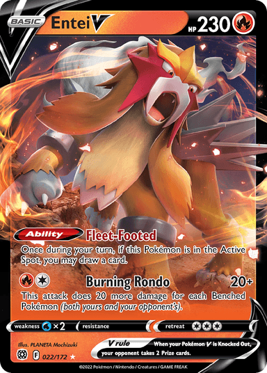 Entei V, Brilliant Stars 22