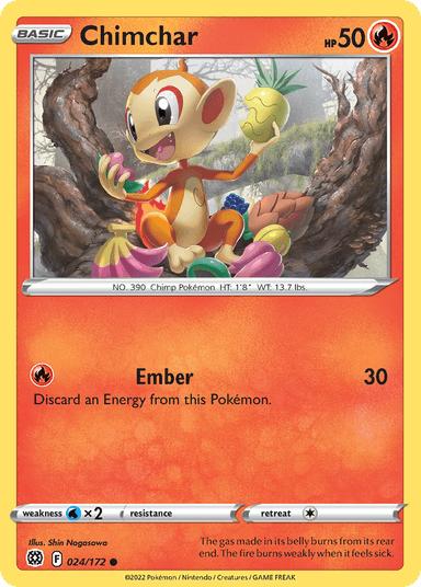 Chimchar, Brilliant Stars 24