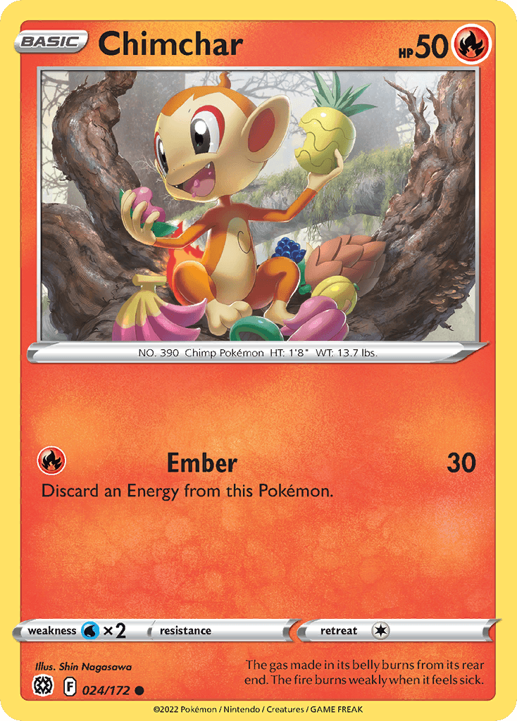 Chimchar, Brilliant Stars 24