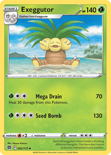 Exeggutor, Brilliant Stars 2