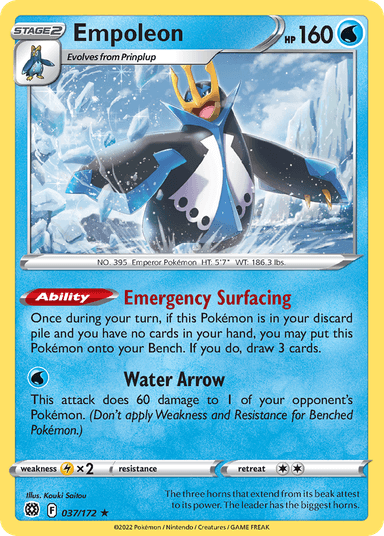 Empoleon, Brilliant Stars 37