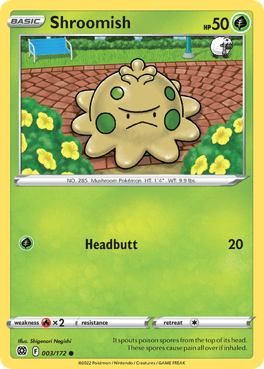 Shroomish, Brilliant Stars 3