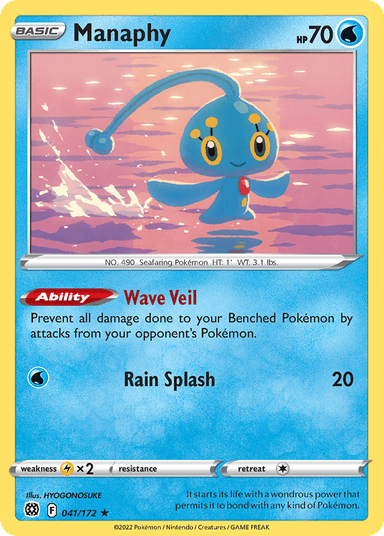 Manaphy, Brilliant Stars 41