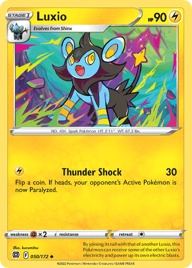 Luxio, Brilliant Stars 50