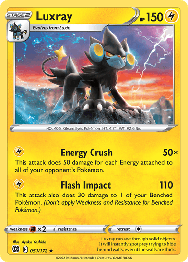 Luxray, Brilliant Stars 51