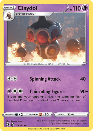 Claydol, Brilliant Stars 59