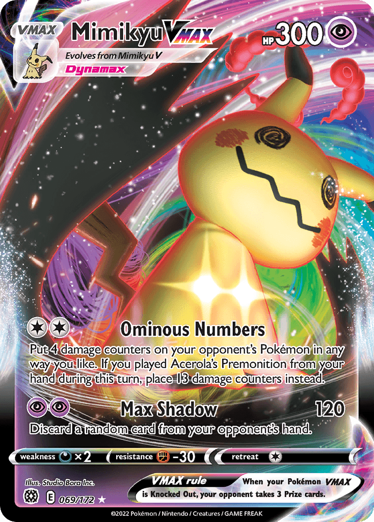 Mimikyu VMAX, Brilliant Stars 69