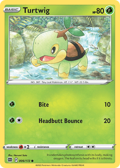 Turtwig, Brilliant Stars 6