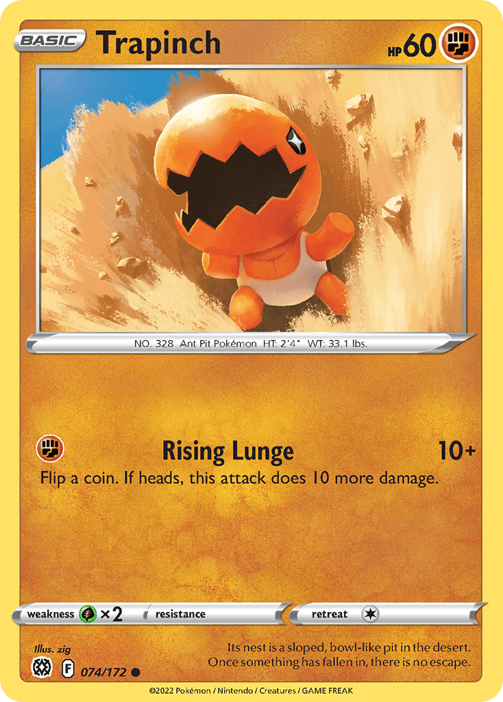 Trapinch, Brilliant Stars 74
