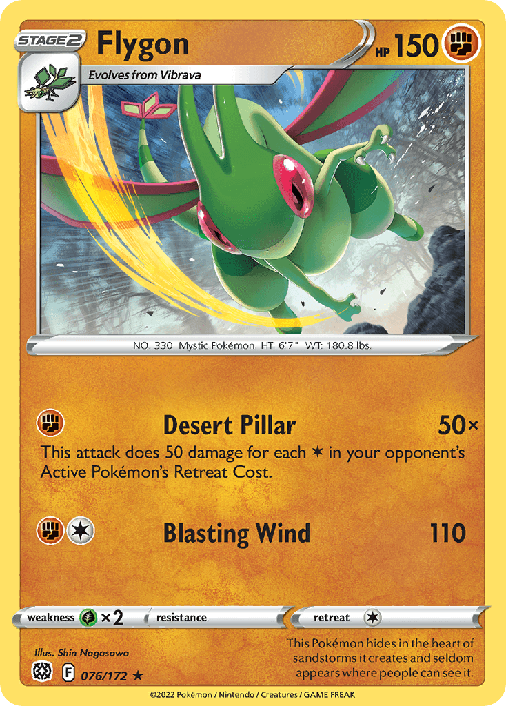 Flygon, Brilliant Stars 76