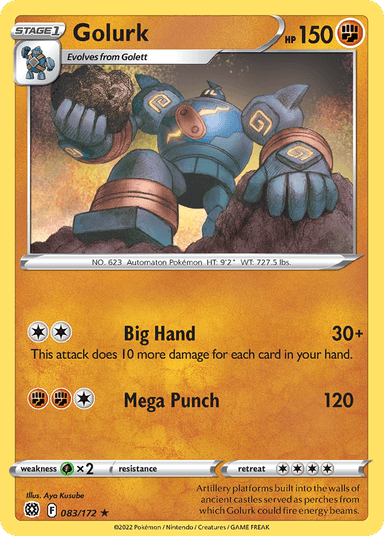 Golurk, Brilliant Stars 83