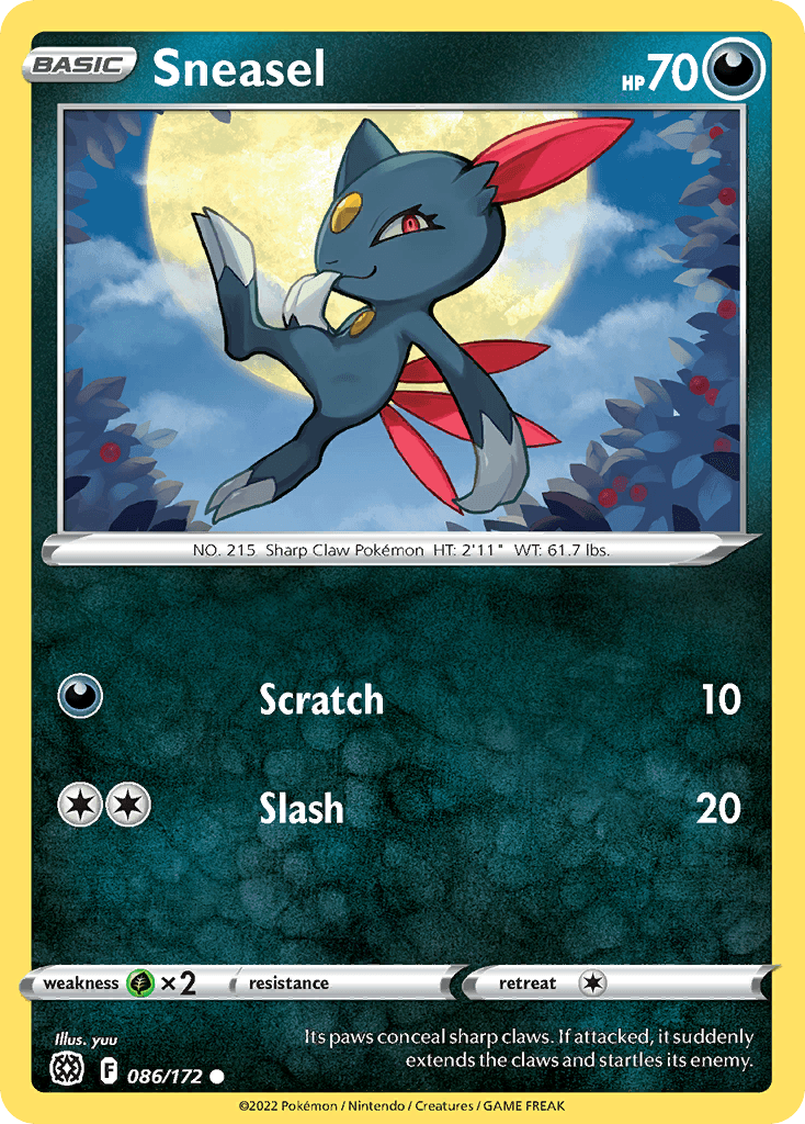 Sneasel, Brilliant Stars 86