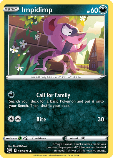 Impidimp, Brilliant Stars 92
