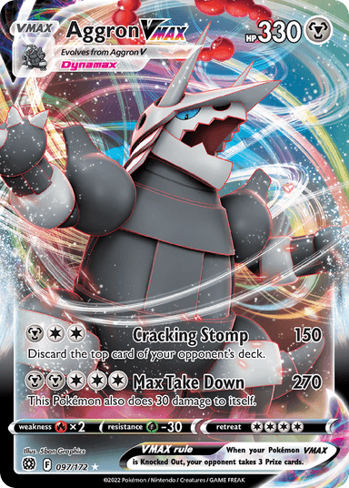 Aggron VMAX, Brilliant Stars 97