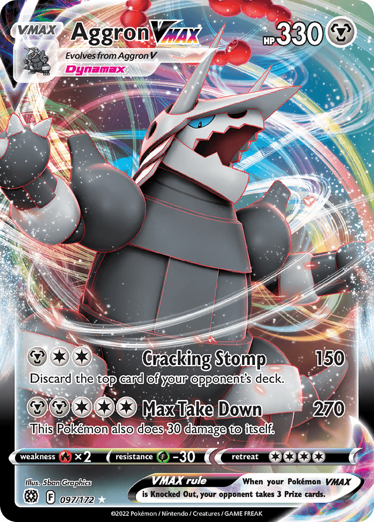 Aggron VMAX, Brilliant Stars 97