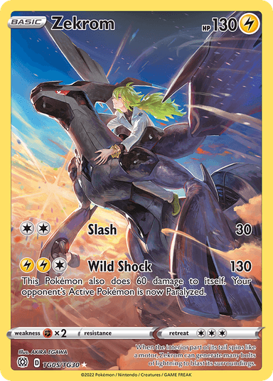 Zekrom, Brilliant Stars Trainer Gallery TG05