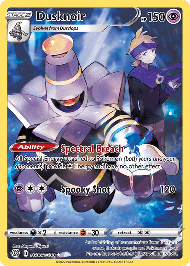 Dusknoir, Brilliant Stars Trainer Gallery TG06