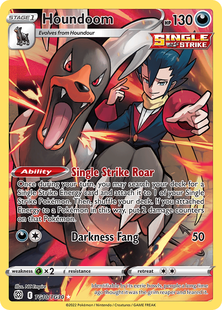 Houndoom, Brilliant Stars Trainer Gallery TG10