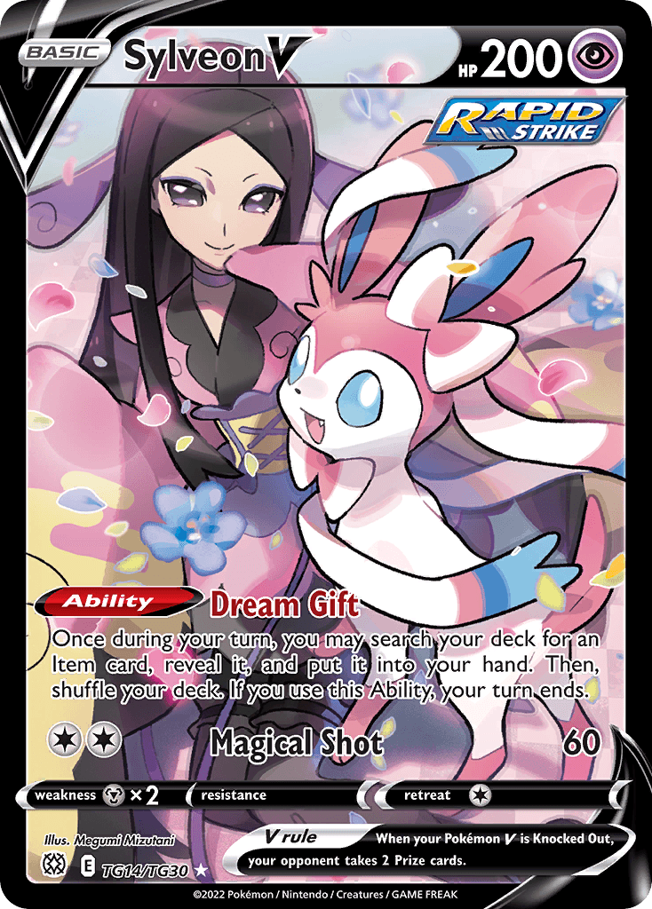 Sylveon V, Brilliant Stars Trainer Gallery TG14