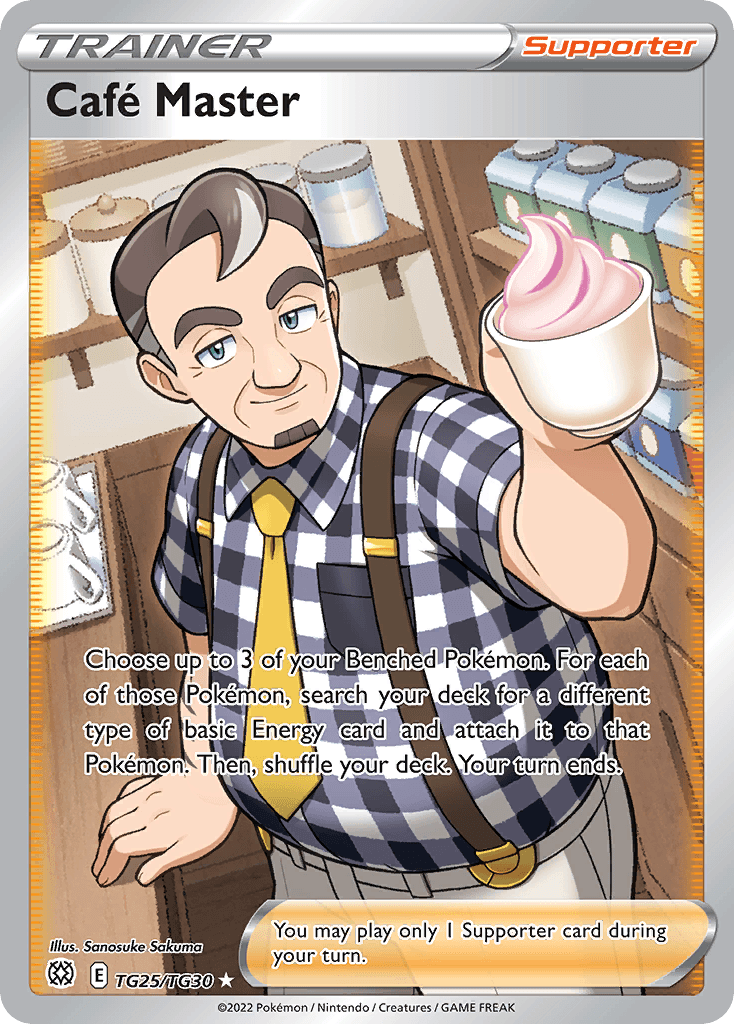 Café Master, Brilliant Stars Trainer Gallery TG25