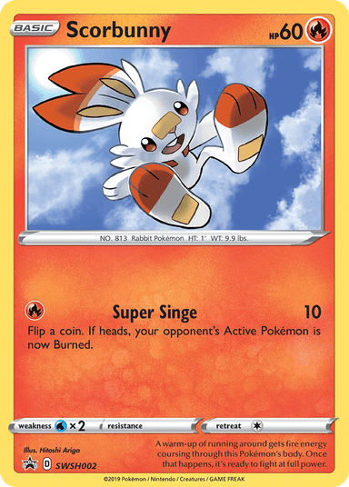 Scorbunny, SWSH Black Star Promos SWSH002