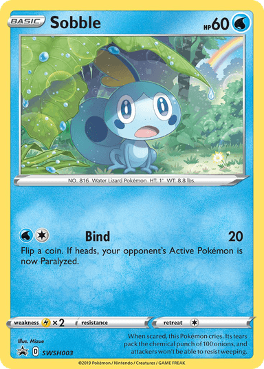 Sobble, SWSH Black Star Promos SWSH003
