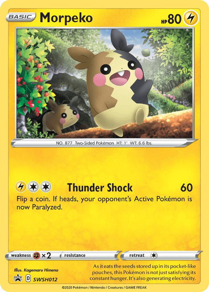 Morpeko, SWSH Black Star Promos SWSH012