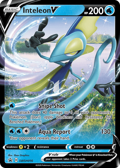 Inteleon V, SWSH Black Star Promos SWSH016