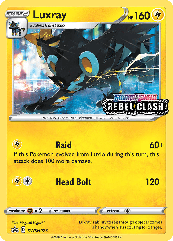 Luxray, SWSH Black Star Promos SWSH023