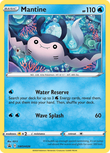 Mantine, SWSH Black Star Promos SWSH026