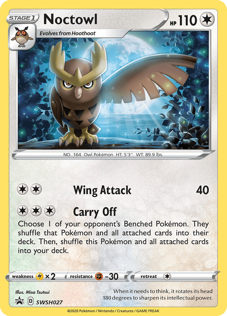 Noctowl, SWSH Black Star Promos SWSH027