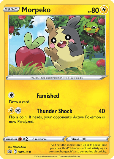 Morpeko, SWSH Black Star Promos SWSH031