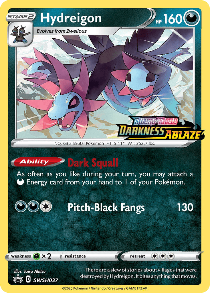 Hydreigon, SWSH Black Star Promos SWSH037