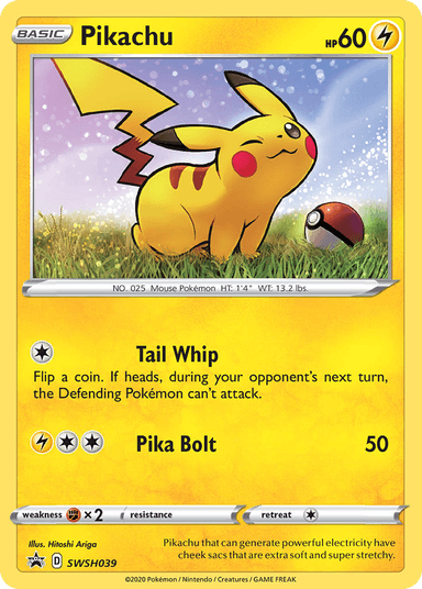 Pikachu, SWSH Black Star Promos SWSH039