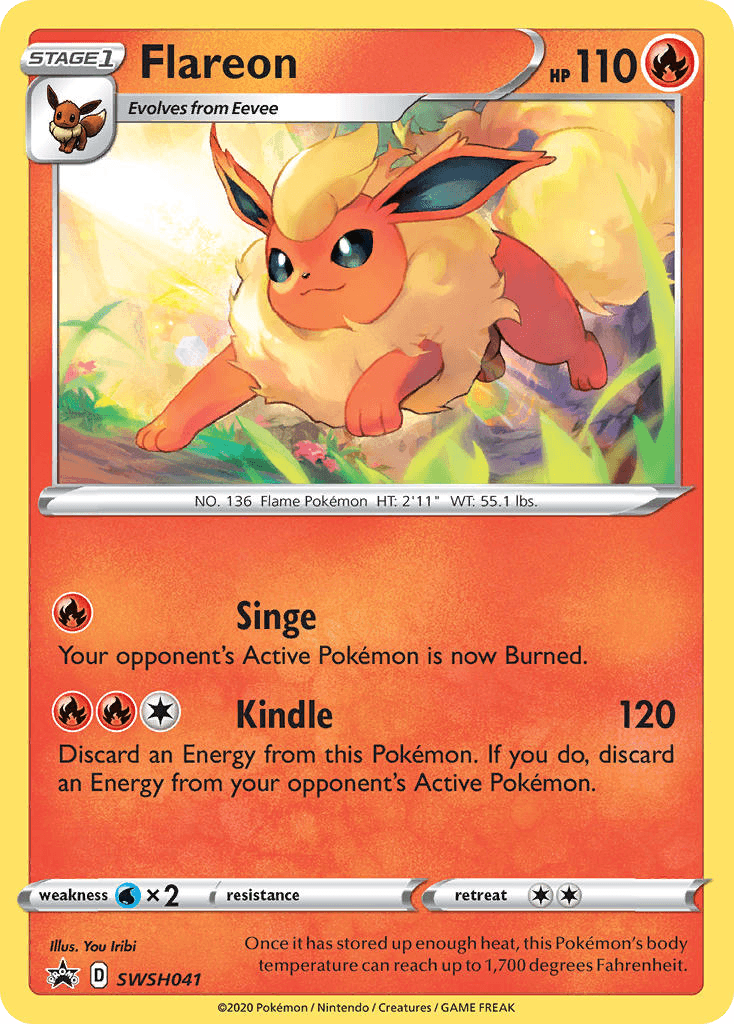 Flareon, SWSH Black Star Promos SWSH041