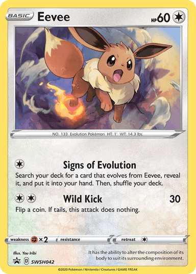 Eevee, SWSH Black Star Promos SWSH042