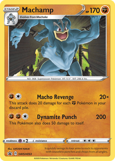 Machamp, SWSH Black Star Promos SWSH053