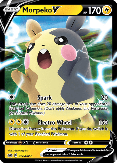 Morpeko V, SWSH Black Star Promos SWSH056