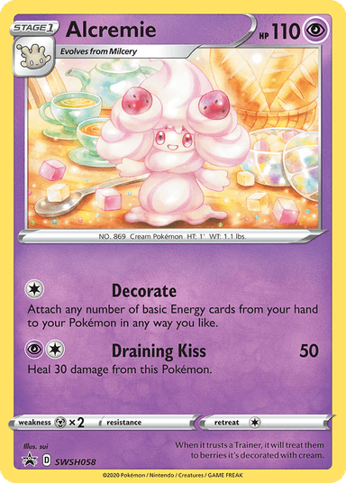 Alcremie, SWSH Black Star Promos SWSH058