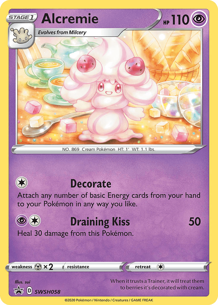 Alcremie, SWSH Black Star Promos SWSH058