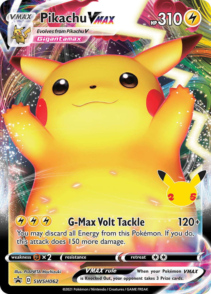 Pikachu VMAX, SWSH Black Star Promos SWSH062