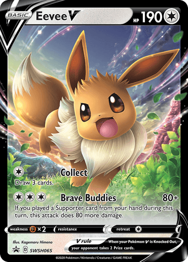 Eevee V, SWSH Black Star Promos SWSH065