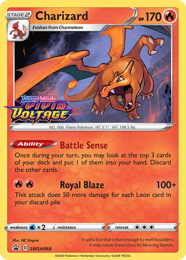 Charizard, SWSH Black Star Promos SWSH066