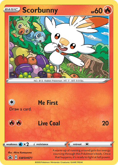 Scorbunny, SWSH Black Star Promos SWSH071