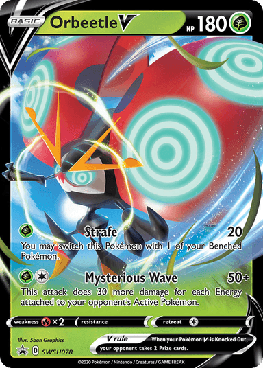 Orbeetle V, SWSH Black Star Promos SWSH078
