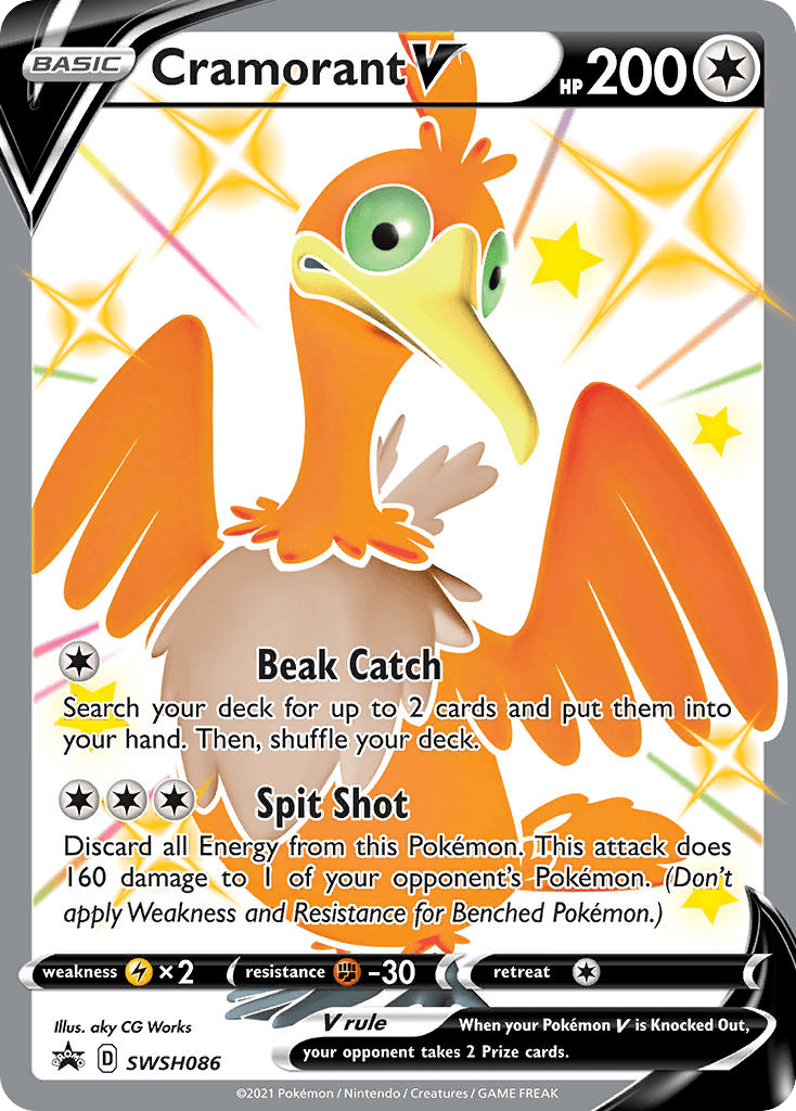 Cramorant V, SWSH Black Star Promos SWSH086