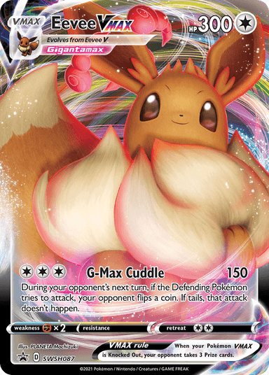 Eevee VMAX, SWSH Black Star Promos SWSH087