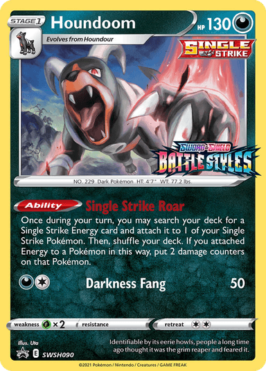 Houndoom, SWSH Black Star Promos SWSH090
