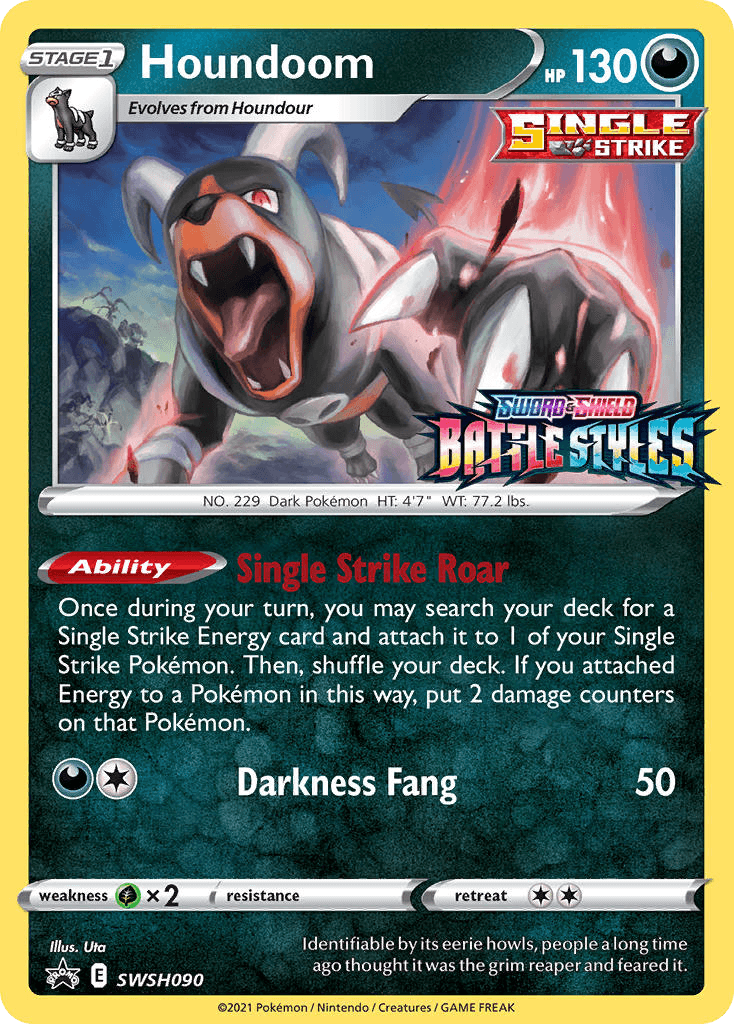 Houndoom, SWSH Black Star Promos SWSH090